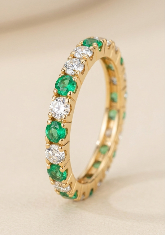 Evergreen Eternity Ring