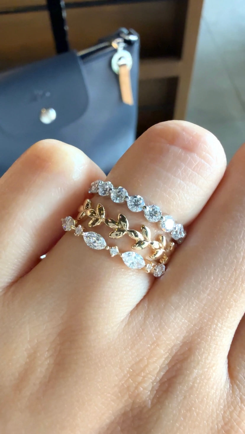 ALICIA Diamond Ring Set
