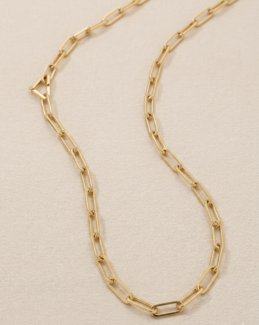 SLOANE Paperclip Necklace