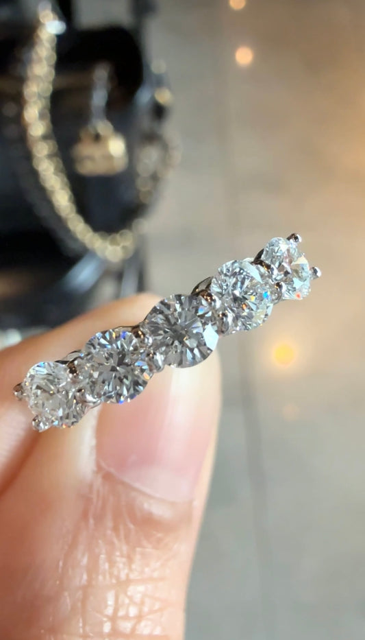 Ysa Half-Eternity Ring