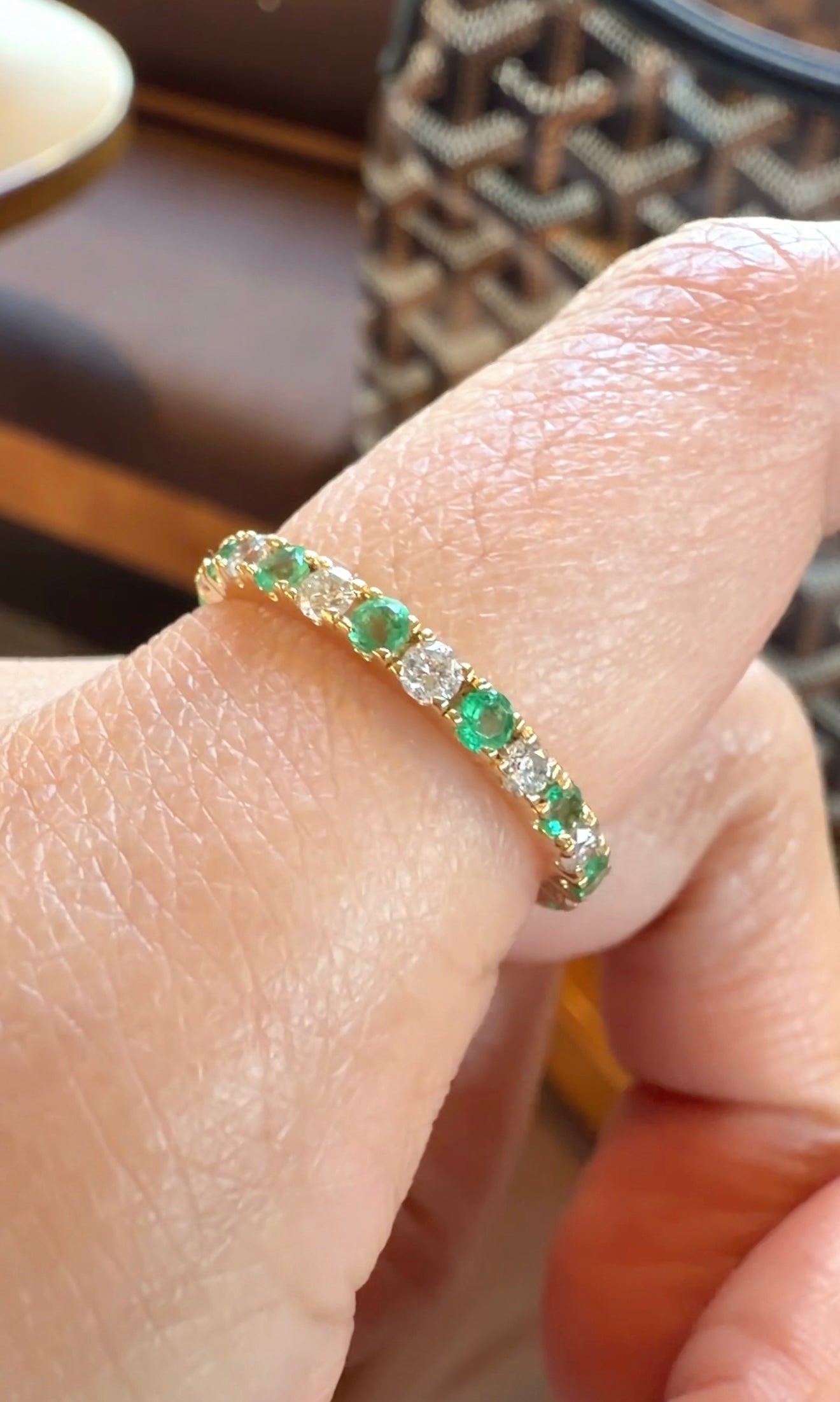 Evergreen Eternity Ring