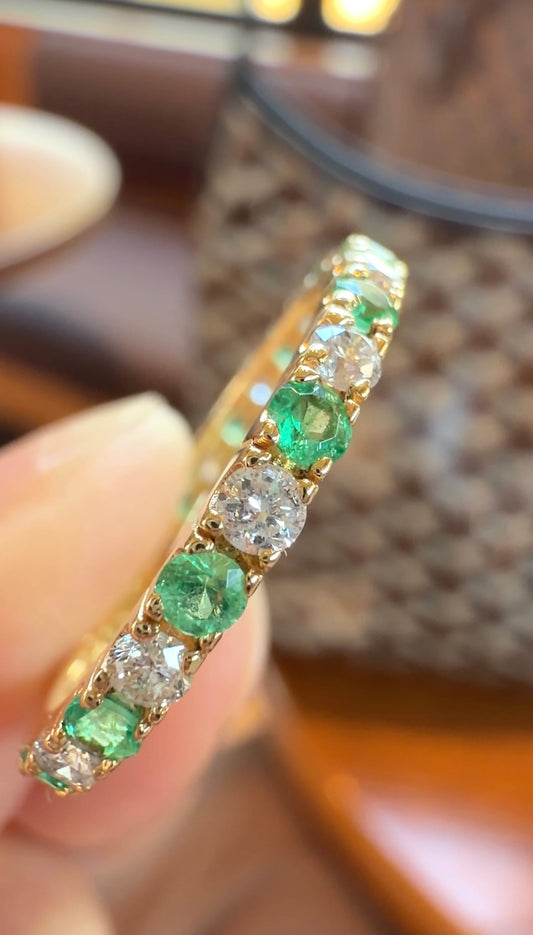 Evergreen Eternity Ring