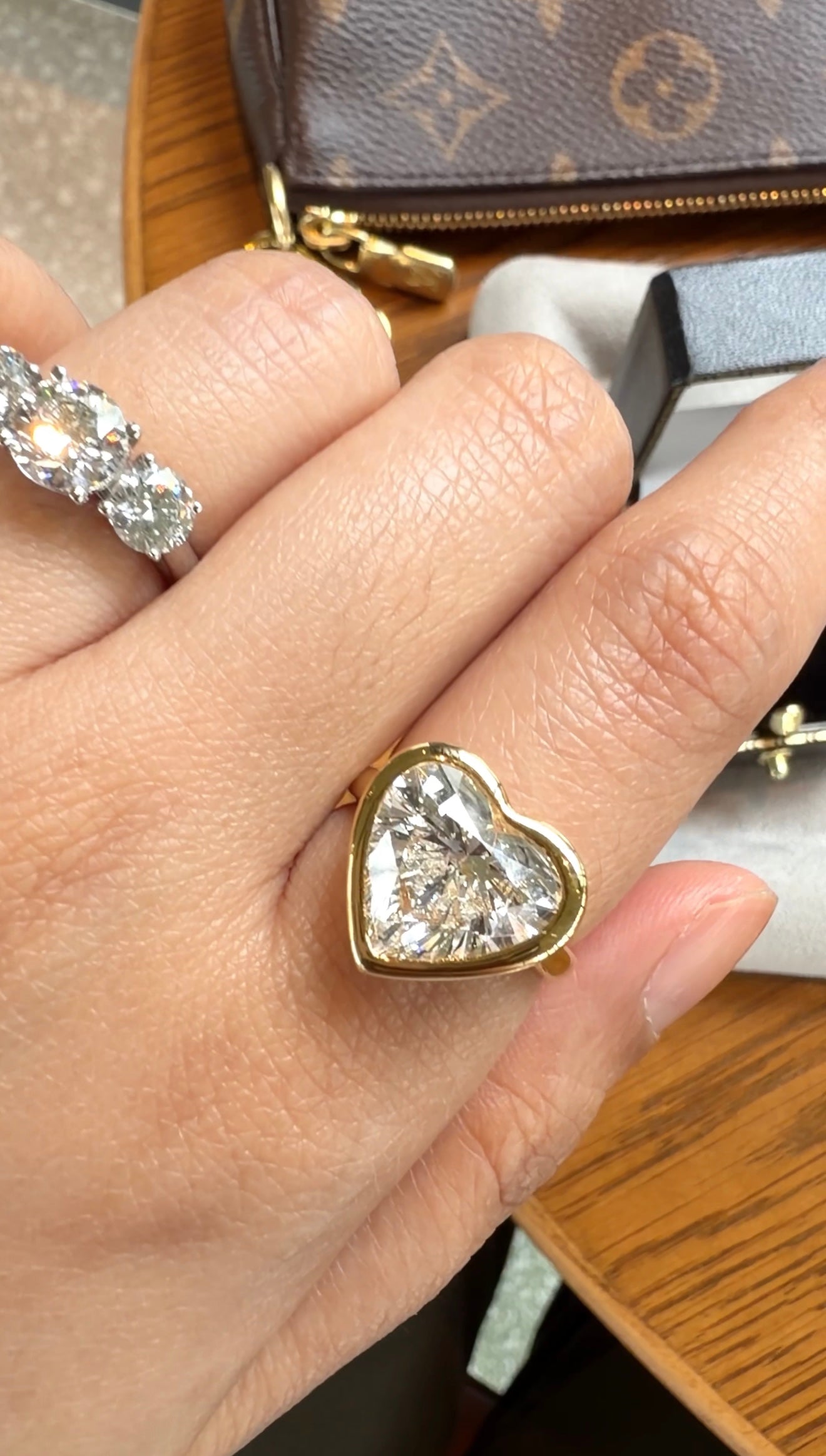 Serena Heart Diamond Ring