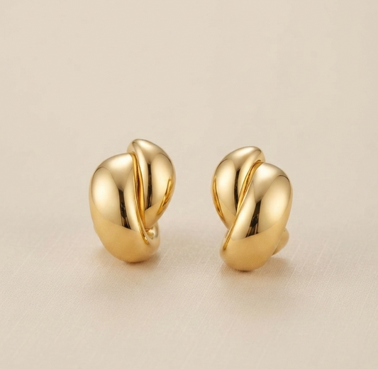HUGGIES Twisted Earrings