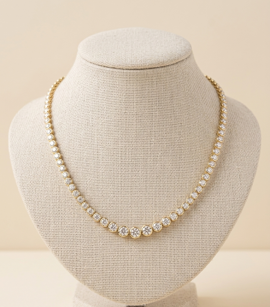ADELLE Tennis Necklace