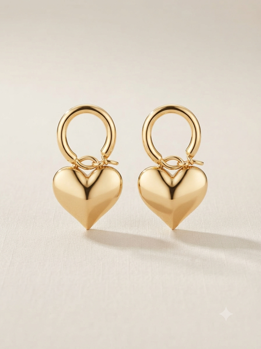 NIKA Heart Shaped Earrings