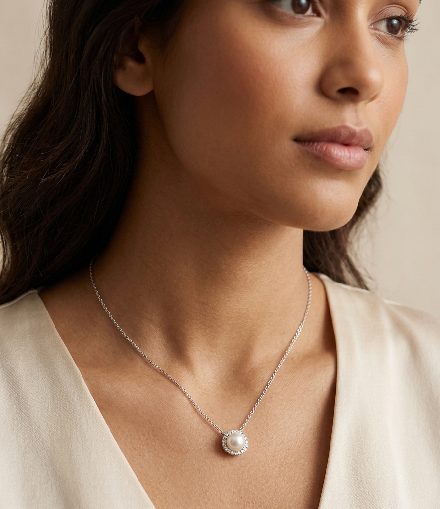 BLANC Pearl Necklace