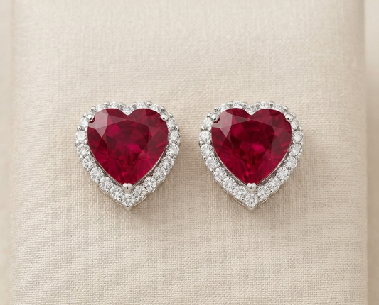 AMORA Heart Earrings