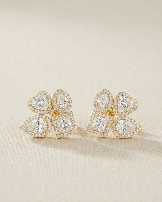 KATIE Four-Shaped Earrings