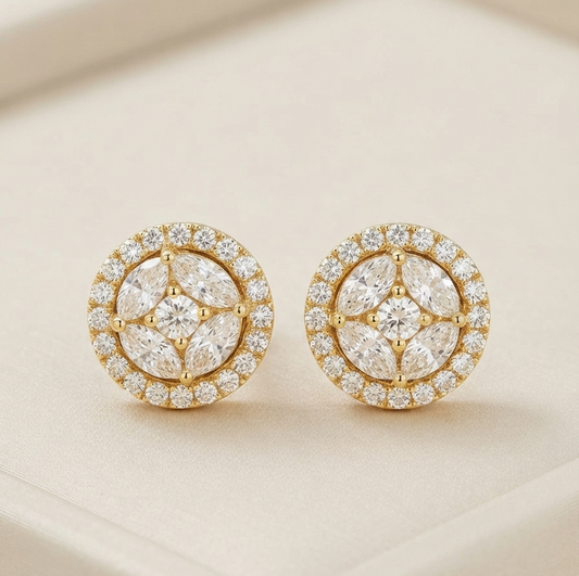 SOL Illusion Stud Earrings