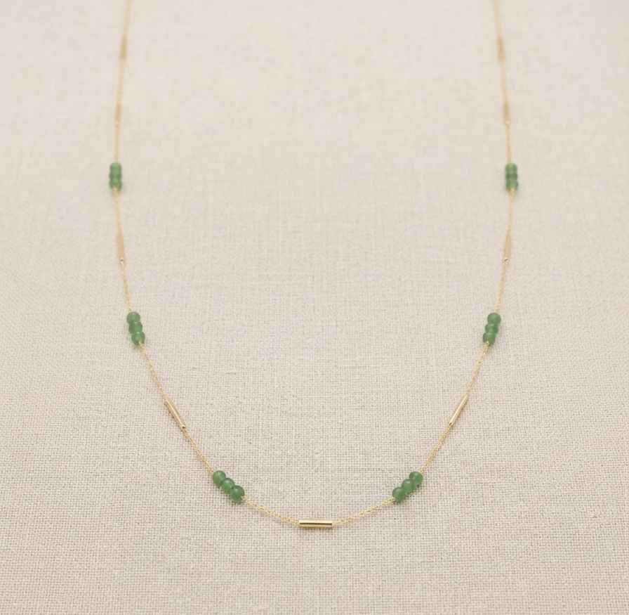 VERDE Jade Stone Necklace